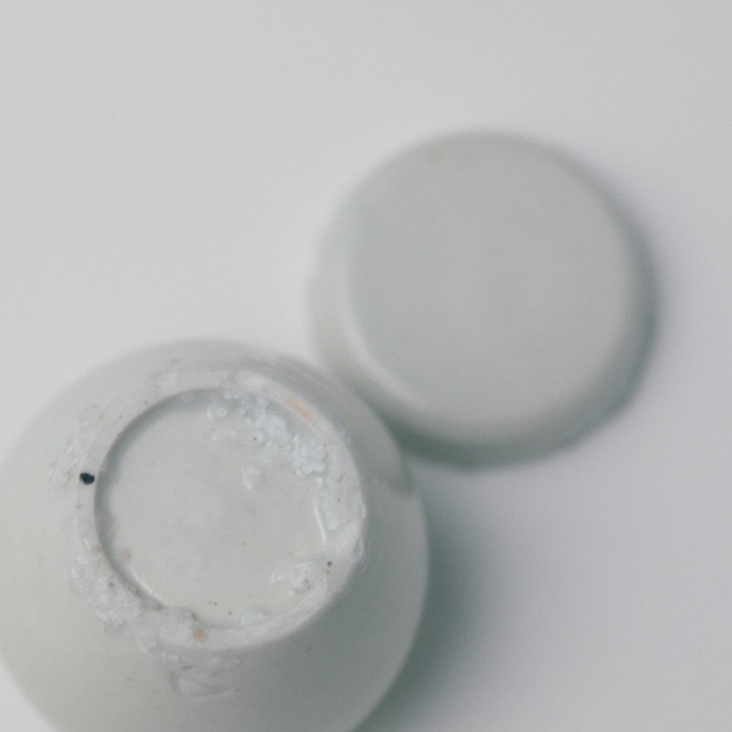 タナカシゲオ 白瓷茶入