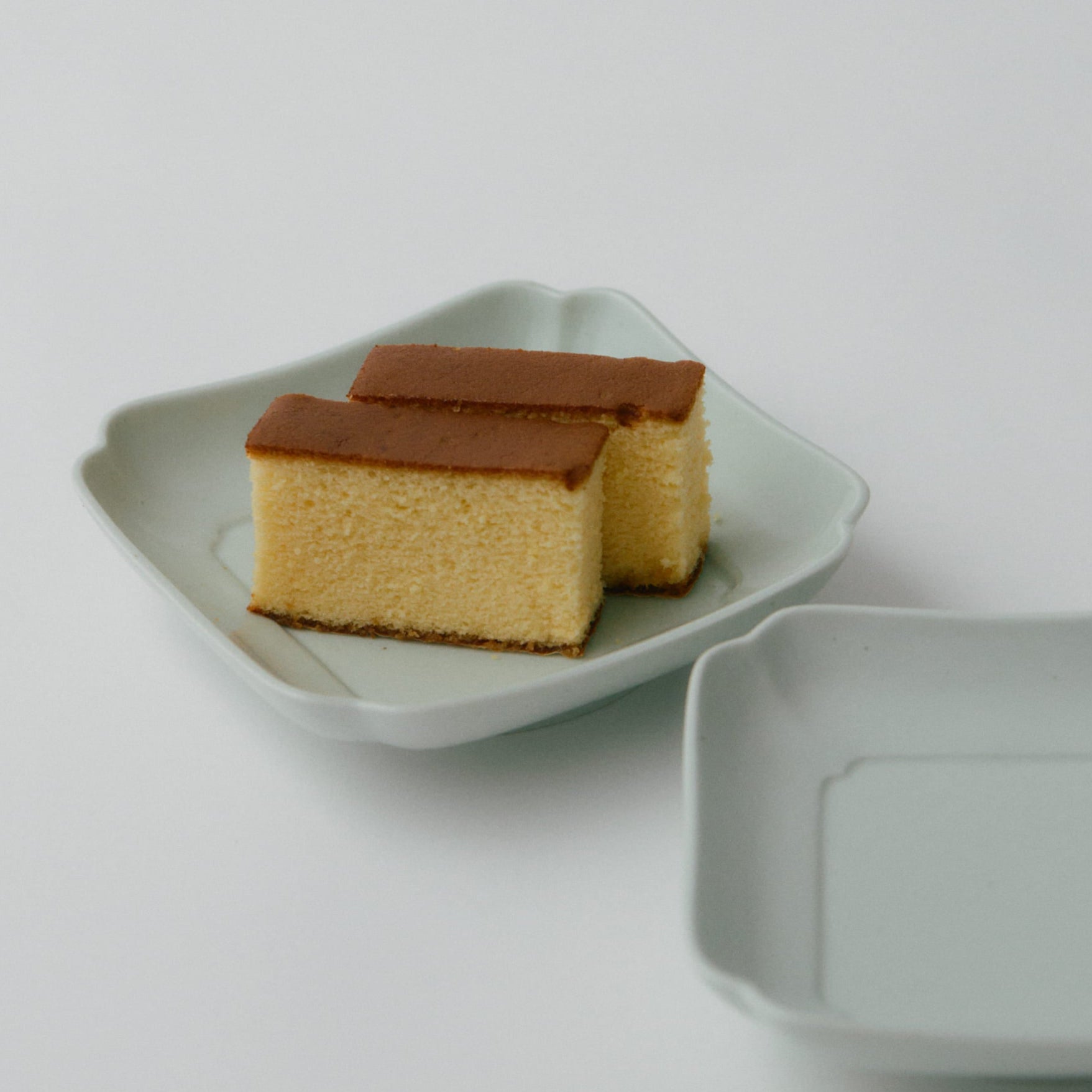 木瓜 （もっこう）角皿 土灰