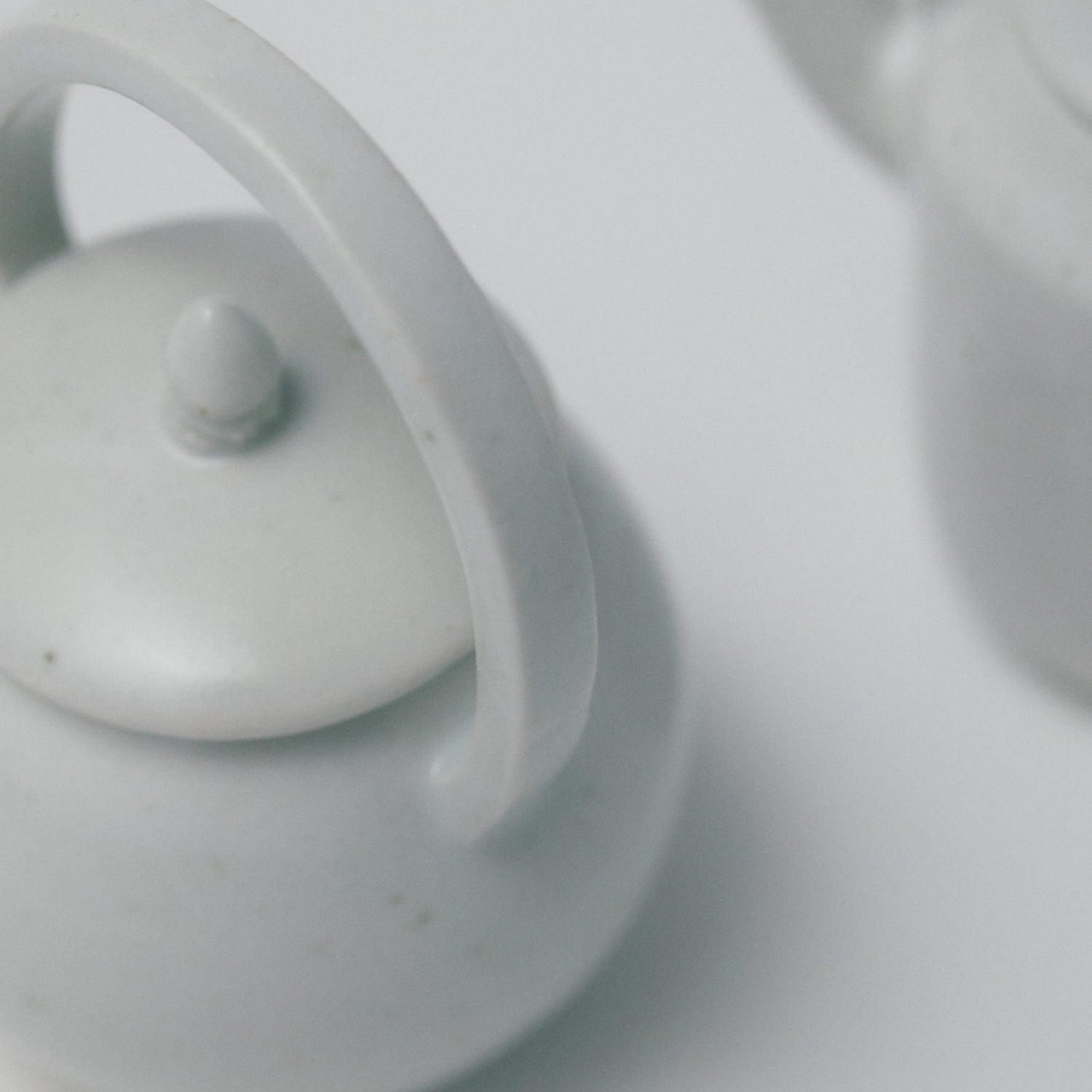 タナカシゲオ 白瓷上手急須