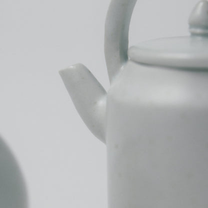 タナカシゲオ 白瓷上手急須