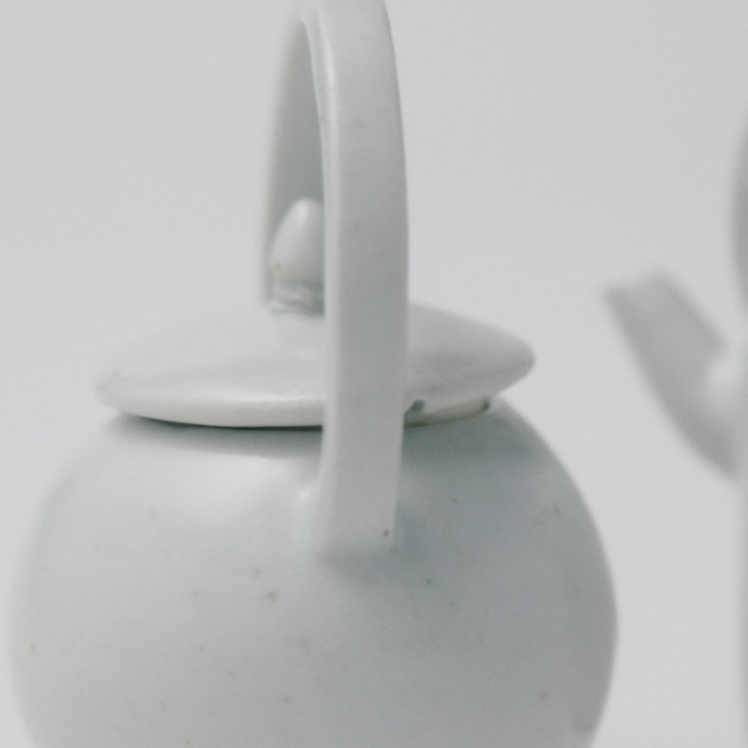 タナカシゲオ 白瓷上手急須