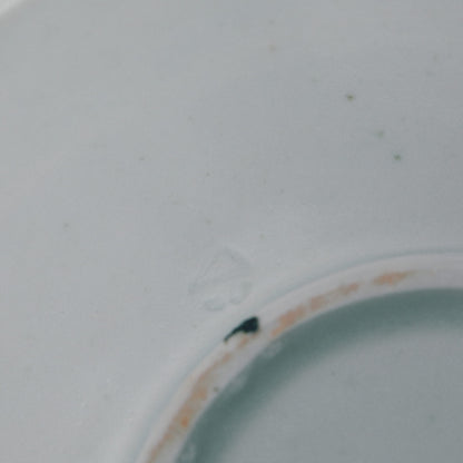 タナカシゲオ 白瓷輪花6寸皿