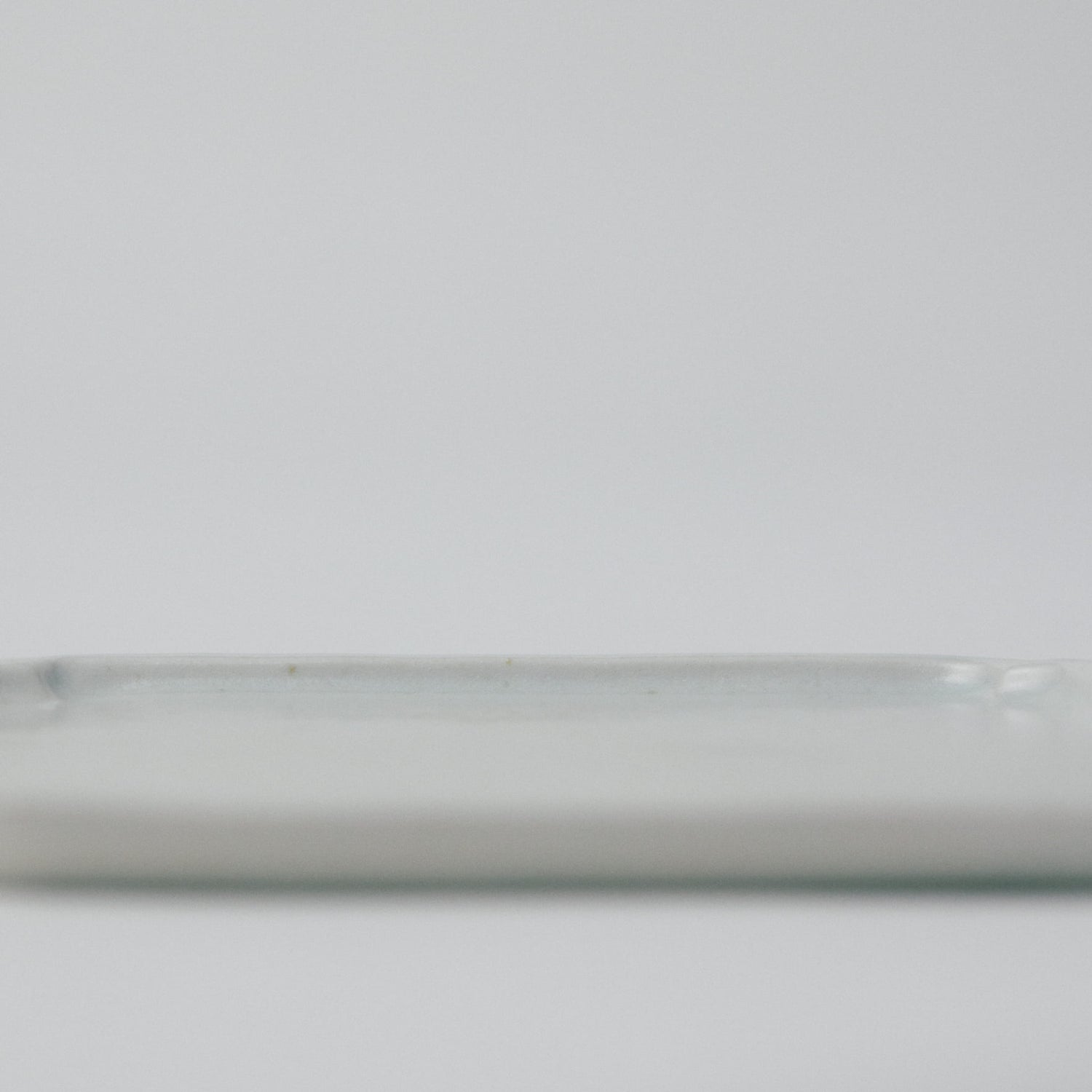 タナカシゲオ 白瓷ソバン角小皿