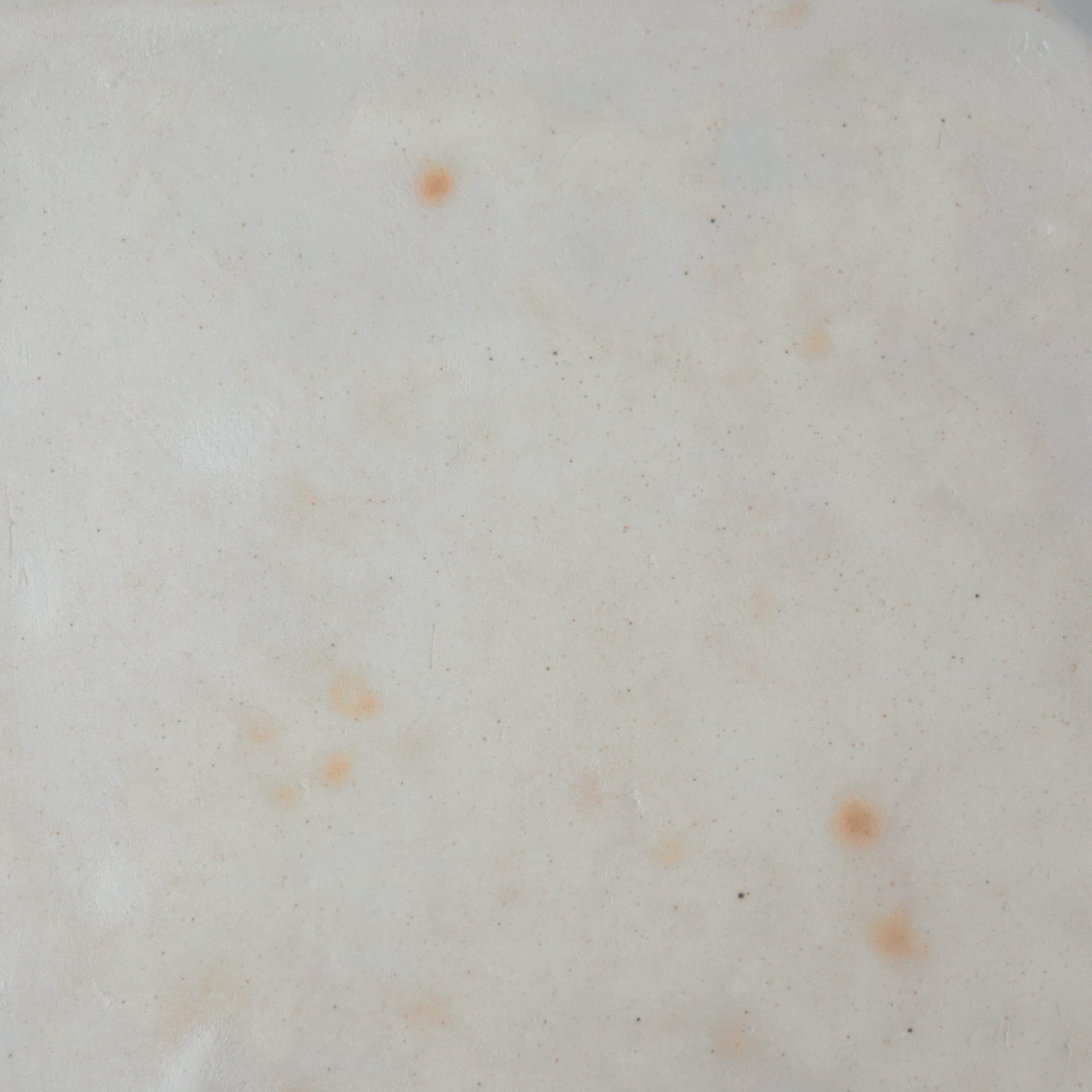 タナカシゲオ 白瓷ソバン角小皿