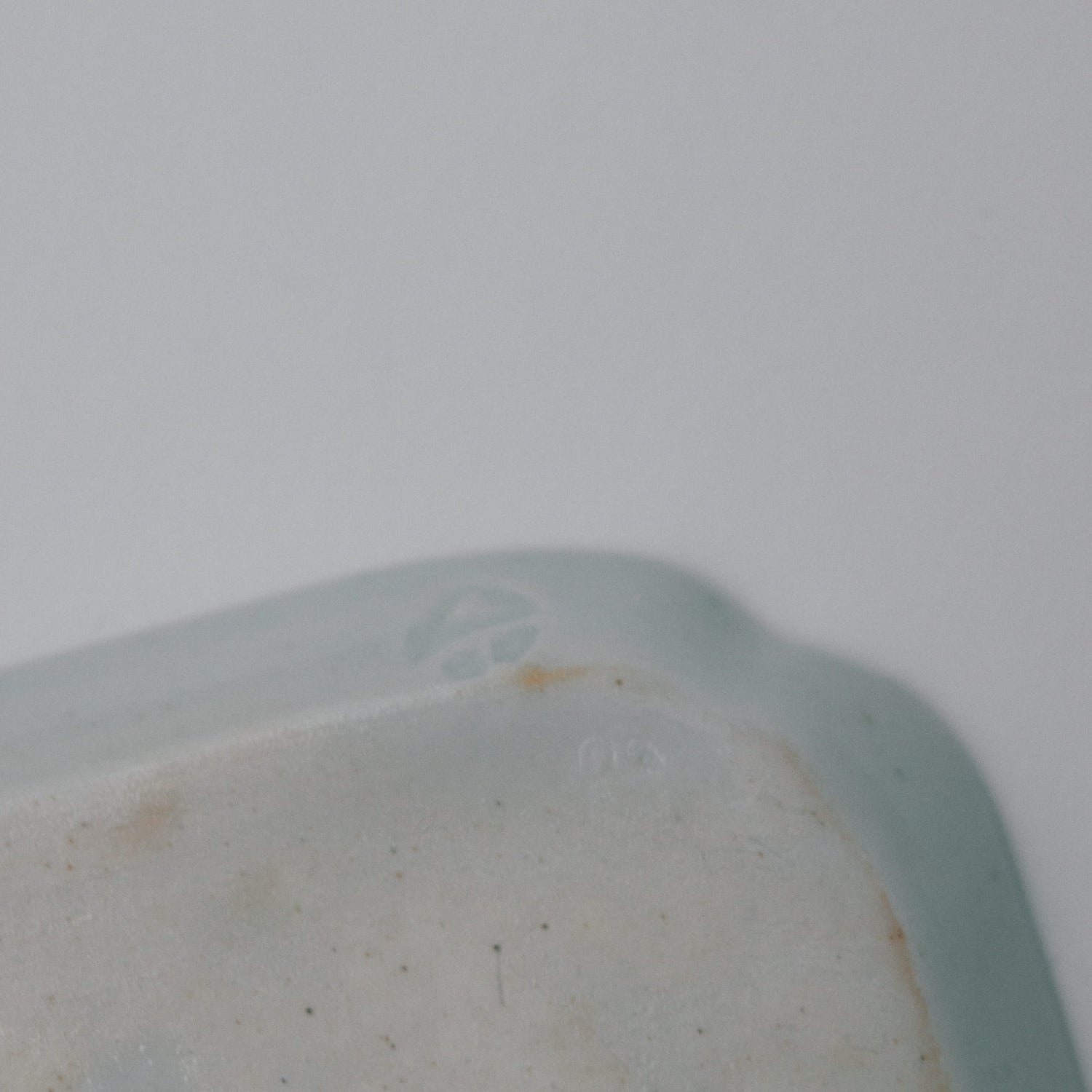 タナカシゲオ 白瓷ソバン角小皿