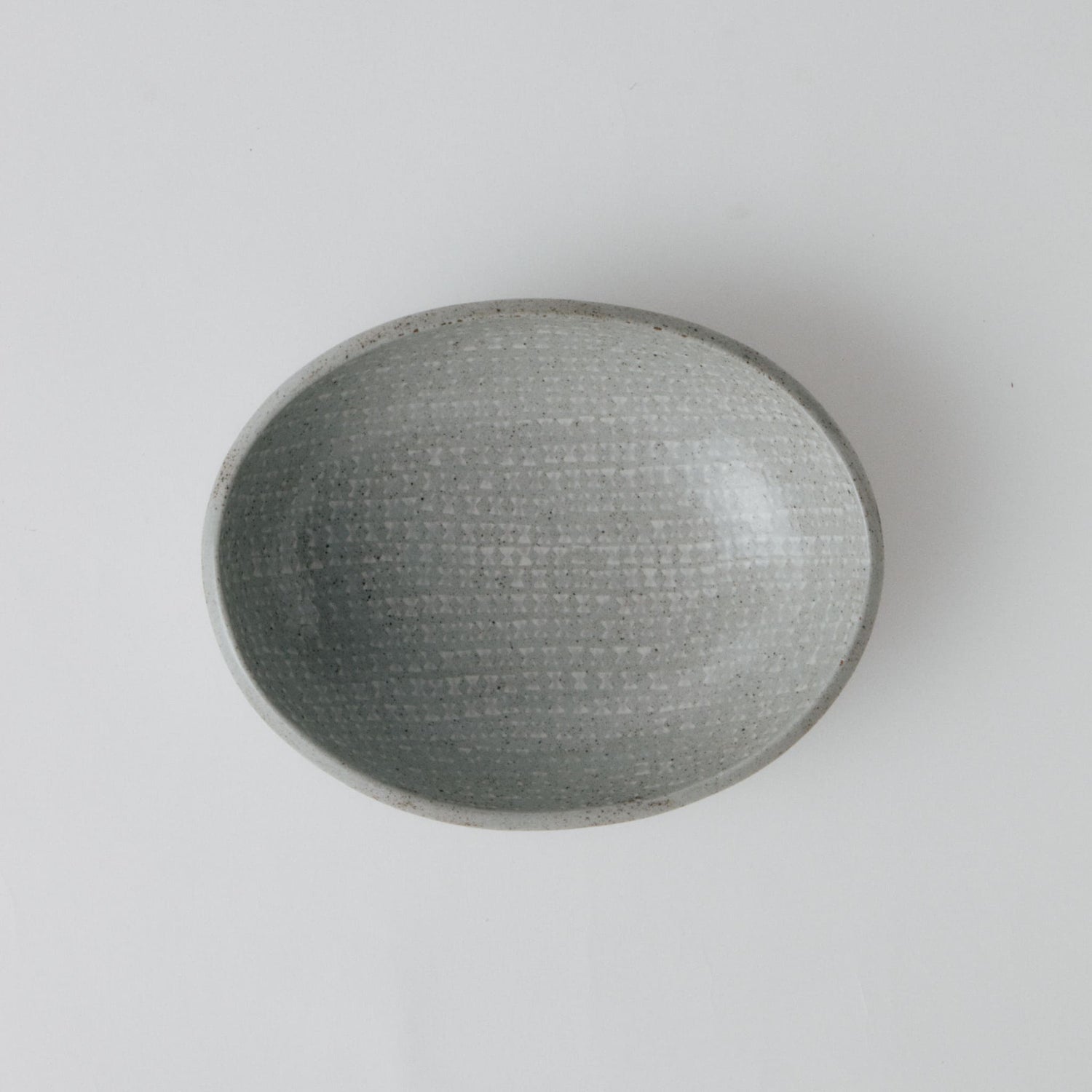 柴山香織 象嵌 楕円鉢皿（中）