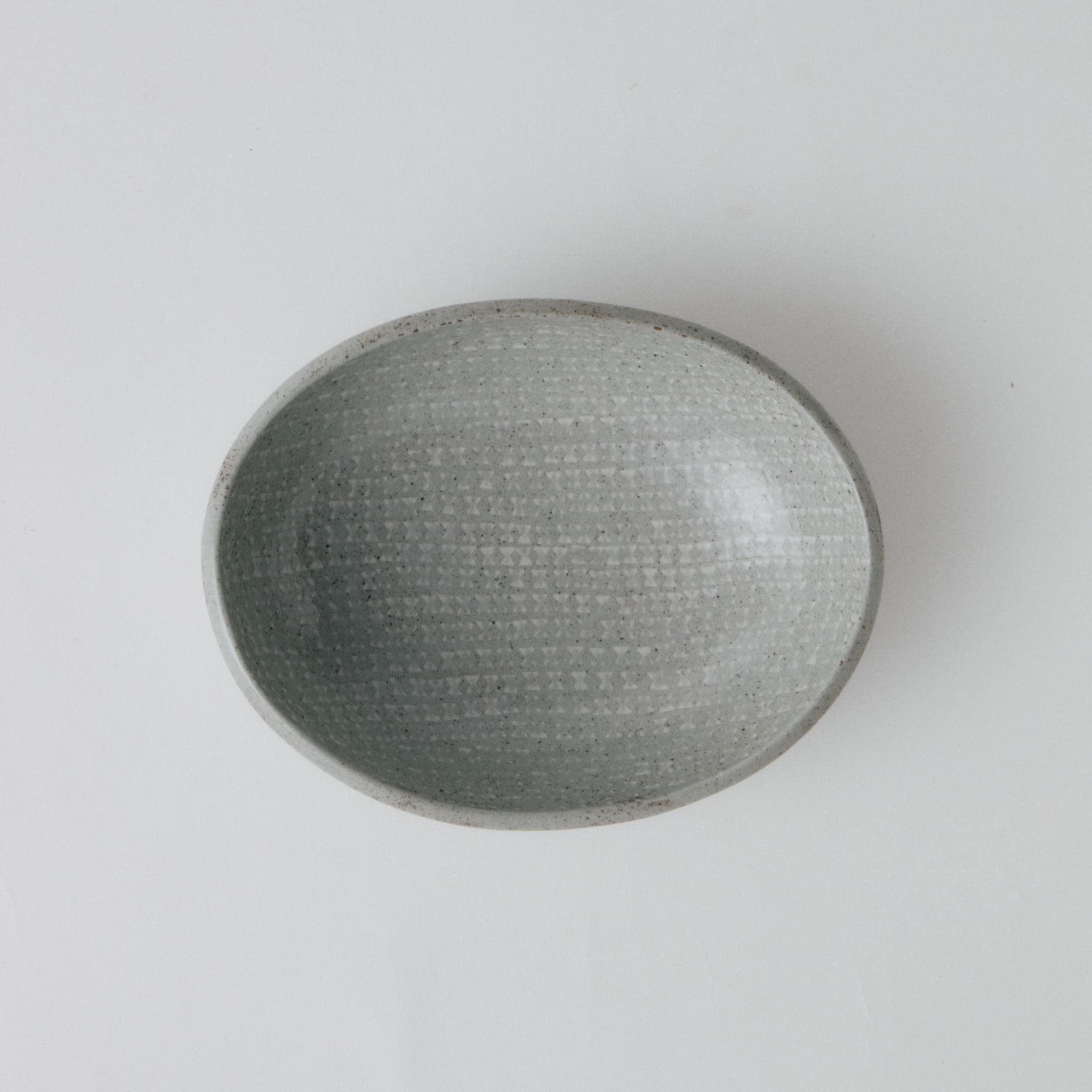 柴山香織 象嵌 楕円鉢皿（中）