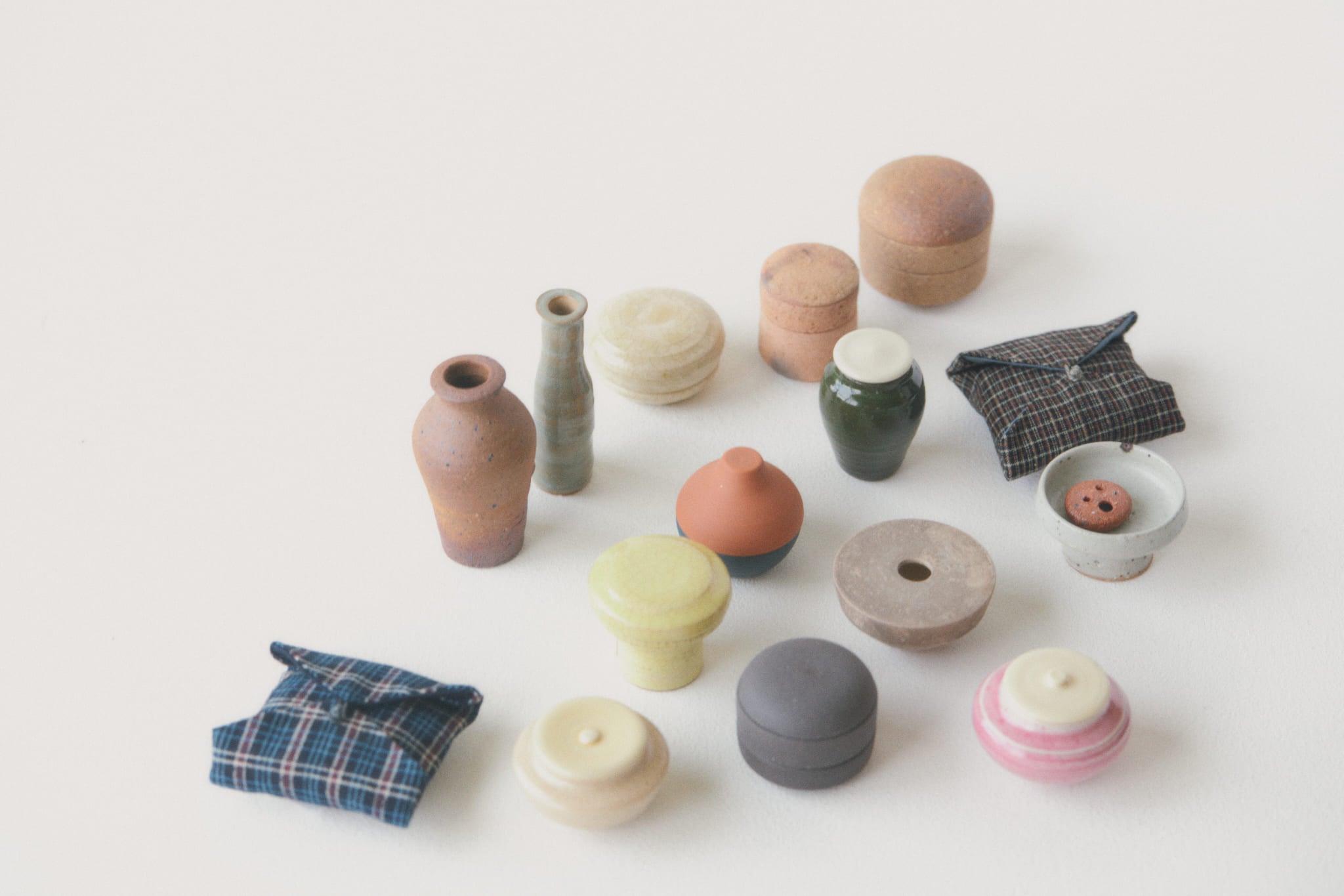 小さな 茶道具 小さな小さな世界観を楽しむ 〜 中島完（ナカシマユタカ）さんの茶箱の 工芸品