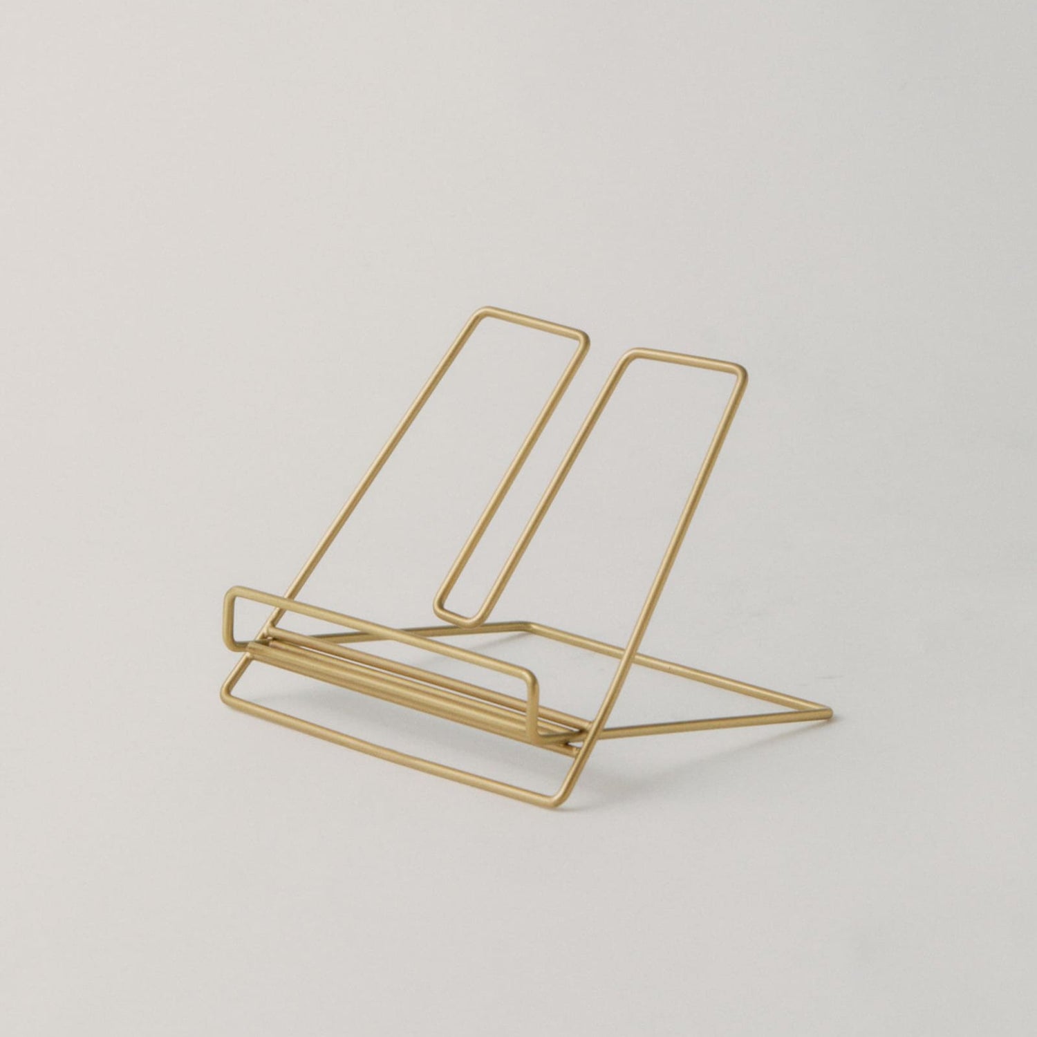 ブラスのブックスタンド