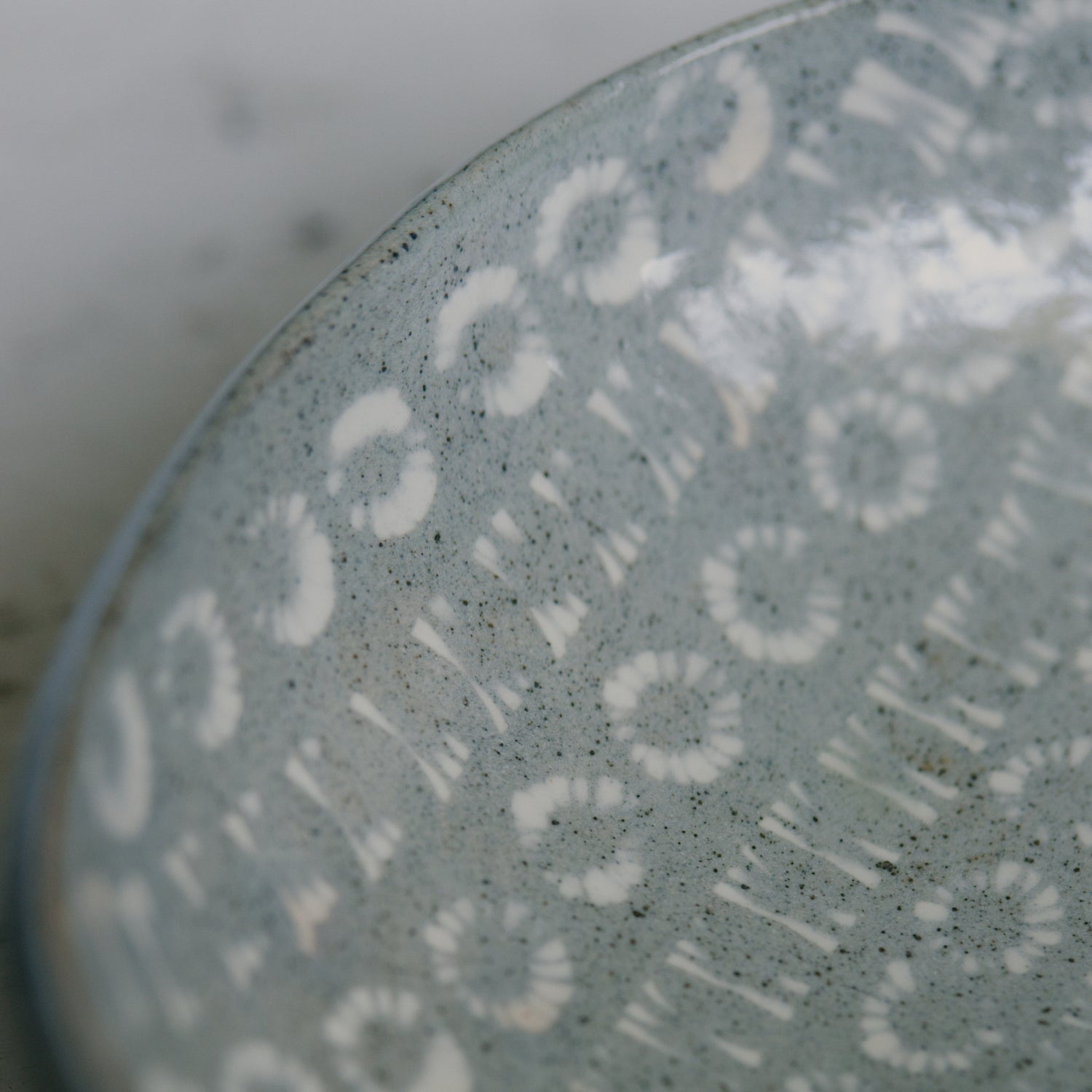 柴山香織 象嵌 楕円鉢皿（中）