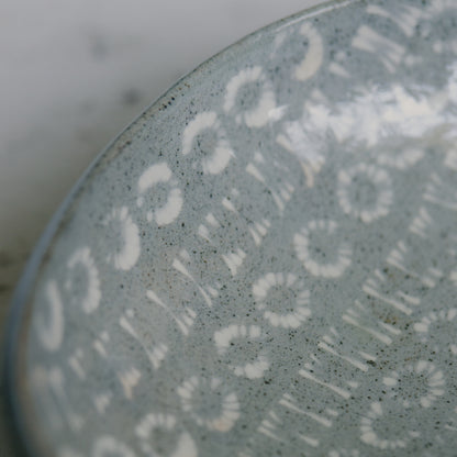 柴山香織 象嵌 楕円鉢皿（中）