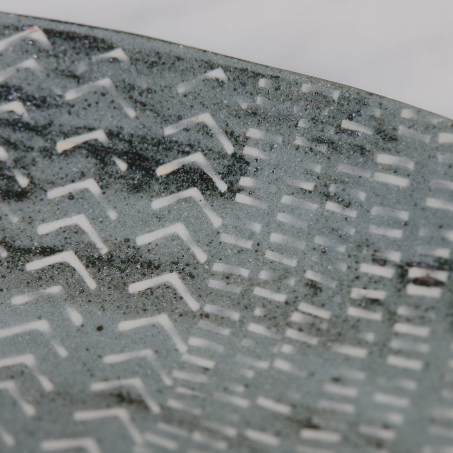 柴山香織 象嵌 楕円鉢皿（大）