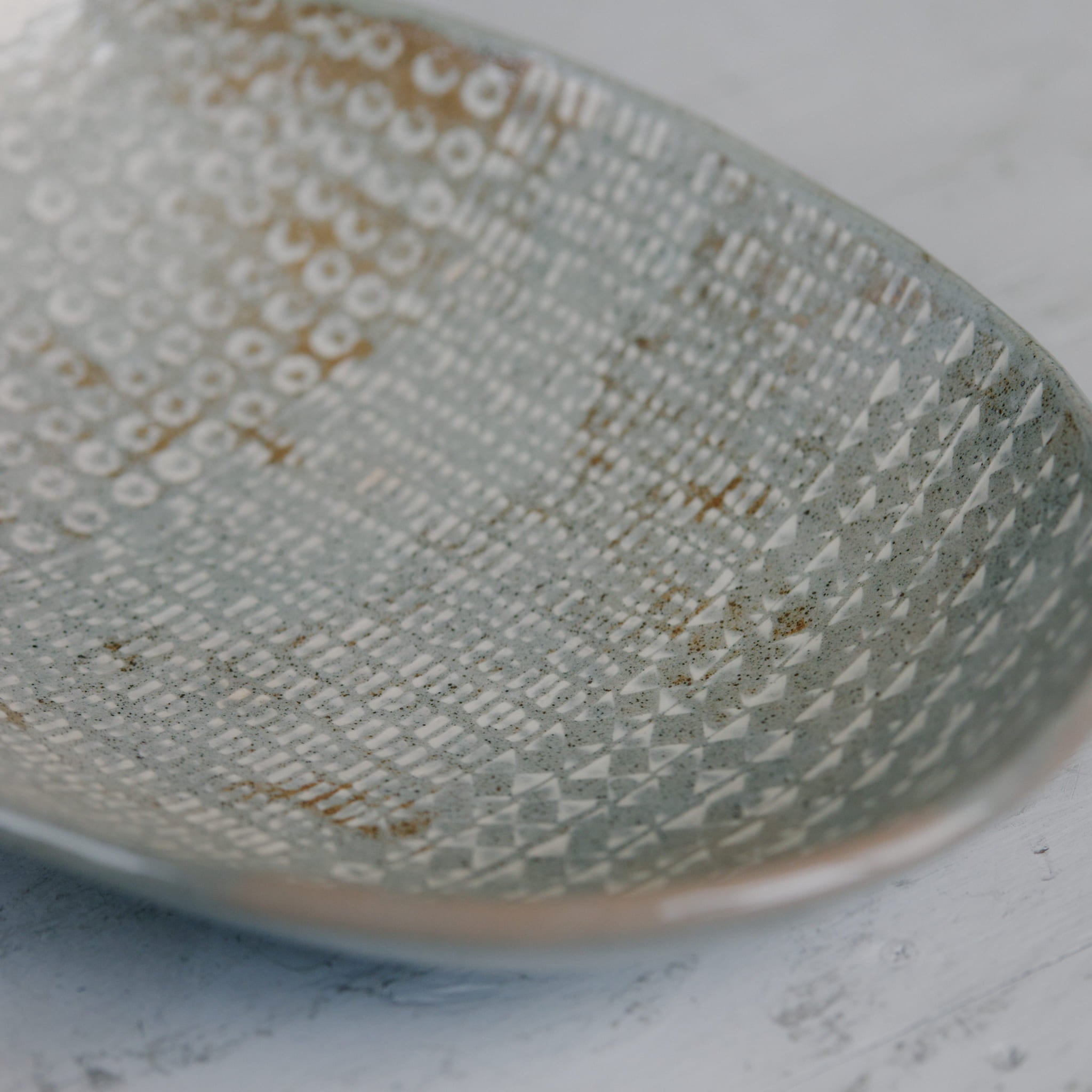 柴山香織 象嵌 楕円鉢皿（大） – JINNAN HOUSE