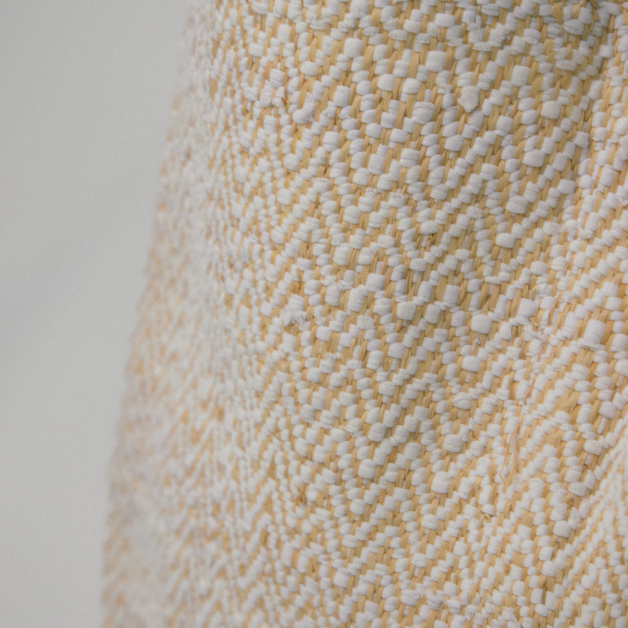 ラフィアコットンバッグ