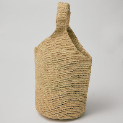 ラフィアかぎ編みバッグ