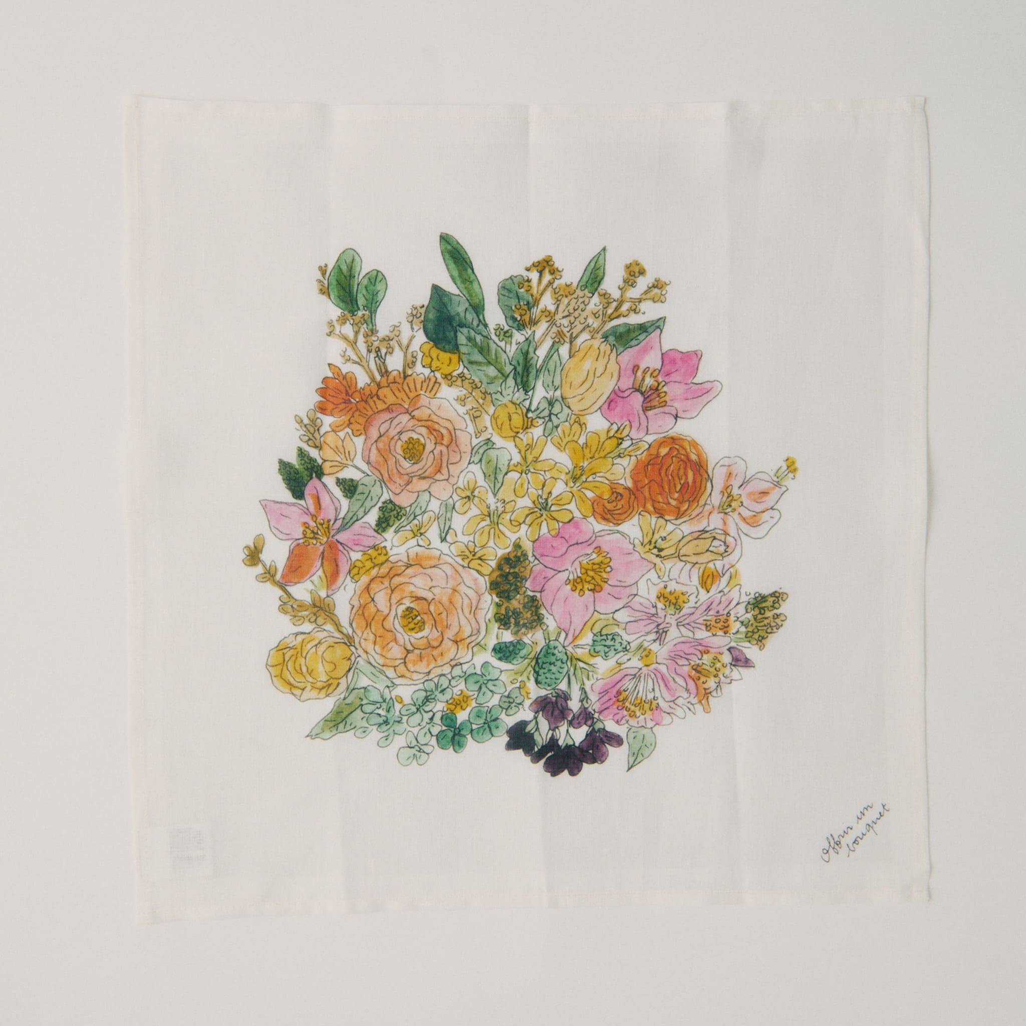 isabelle boinot ハンカチ ブーケ