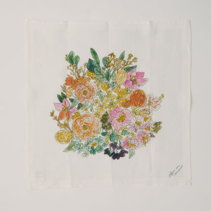 isabelle boinot ハンカチ ブーケ