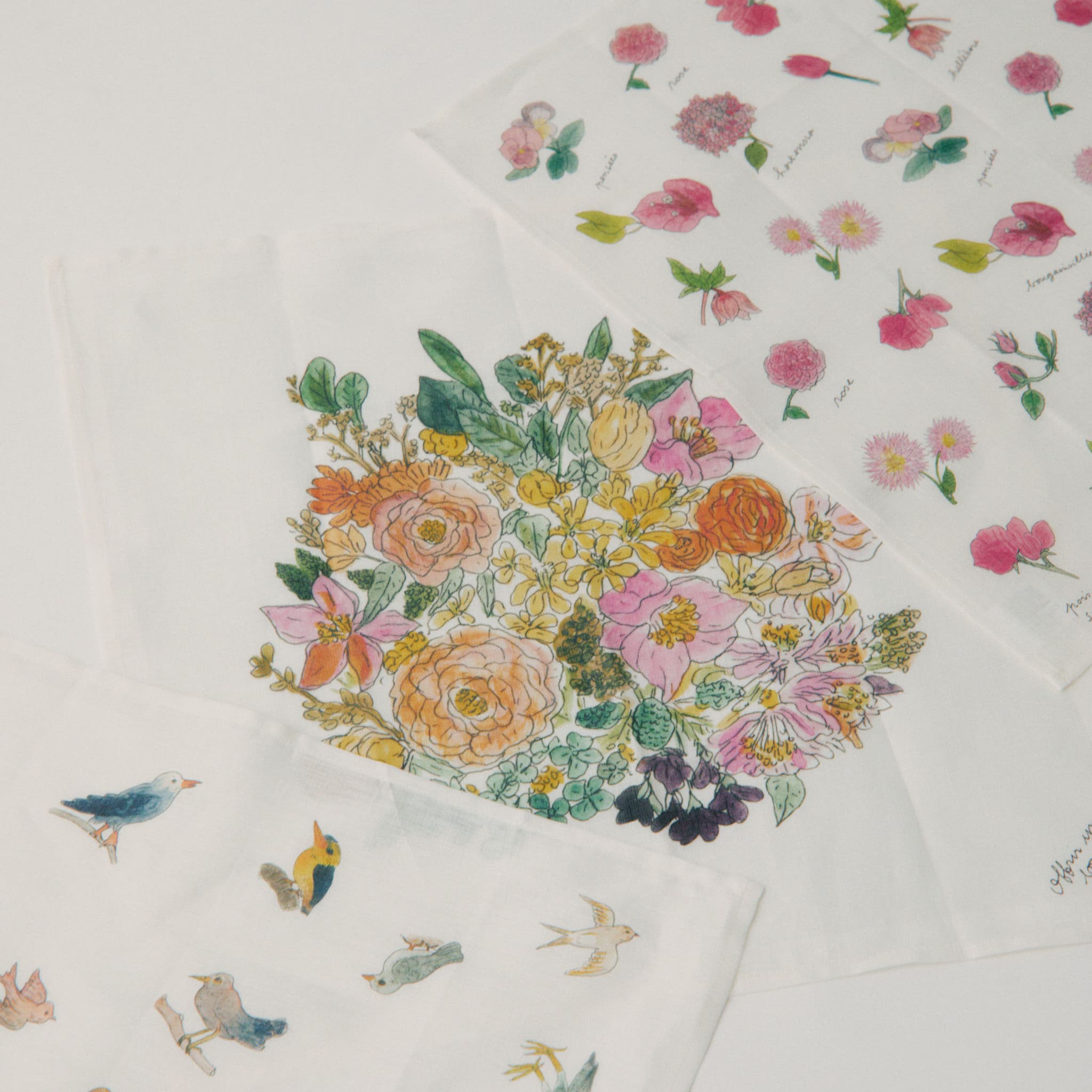 isabelle boinot ハンカチ ブーケ