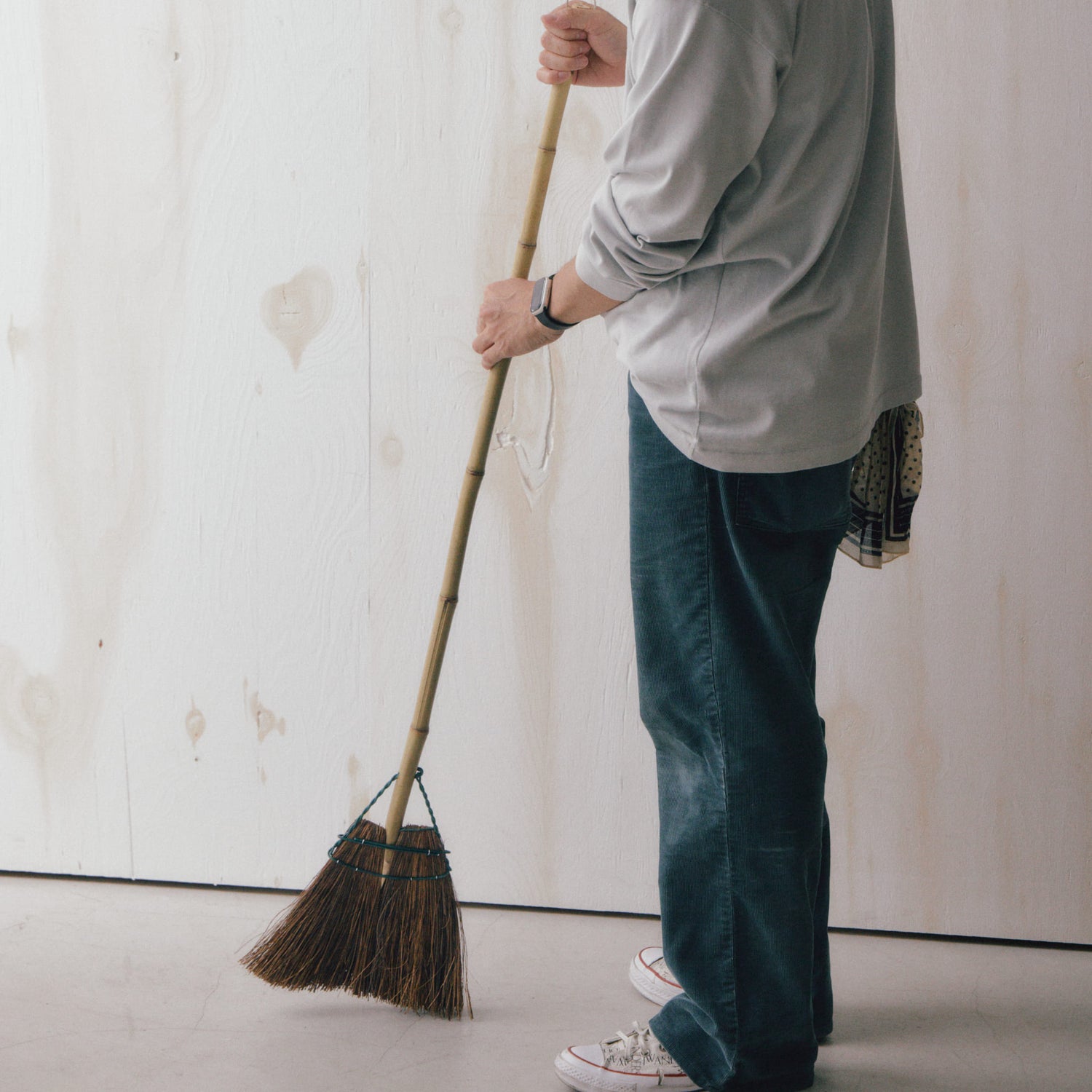 シダ庭ぼうき ロング