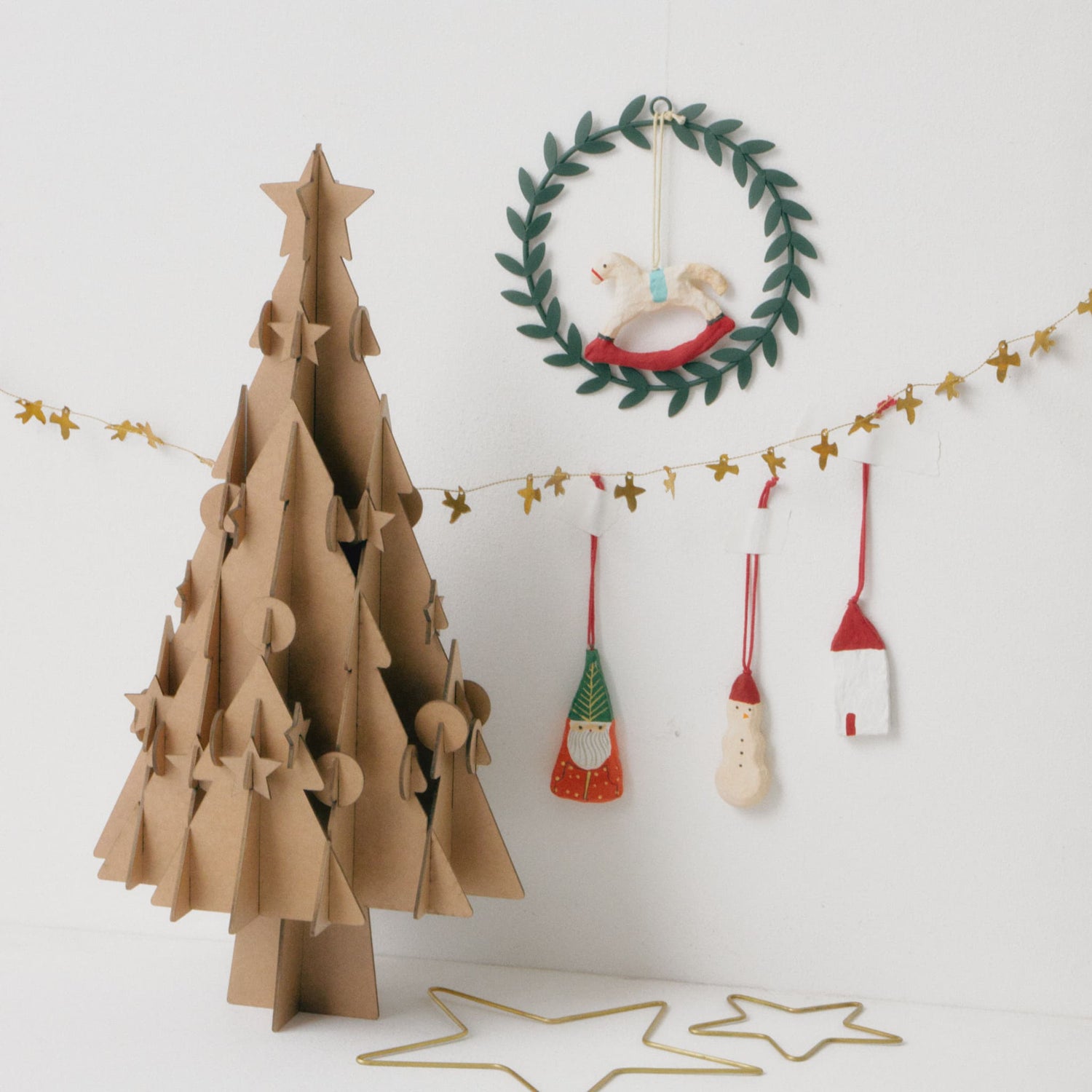 ブラスワイヤースター