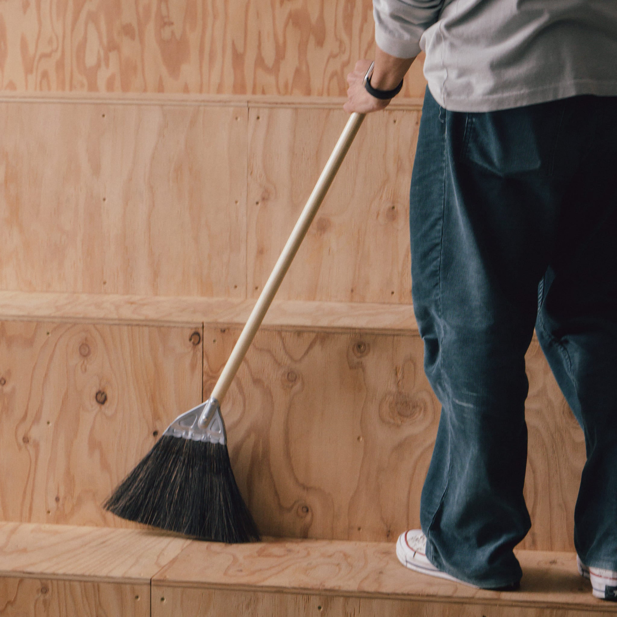 黒シダほうき ロング