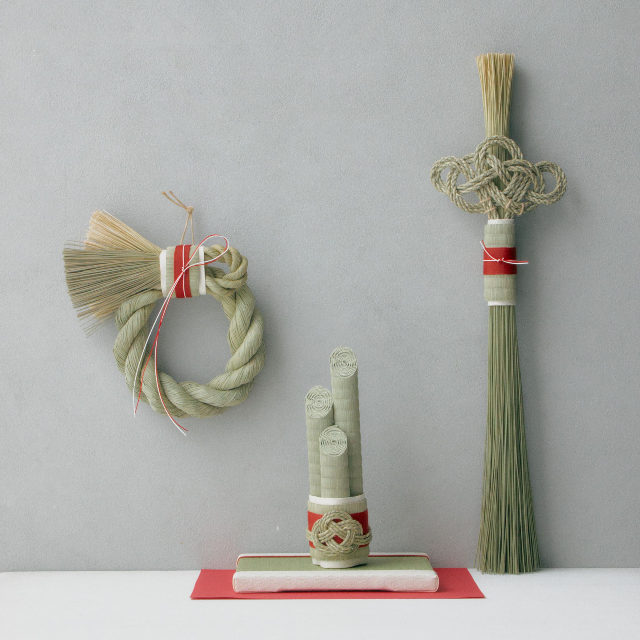 イ草香るお飾り AN-E-TO KAZARI「 小魚魚 」