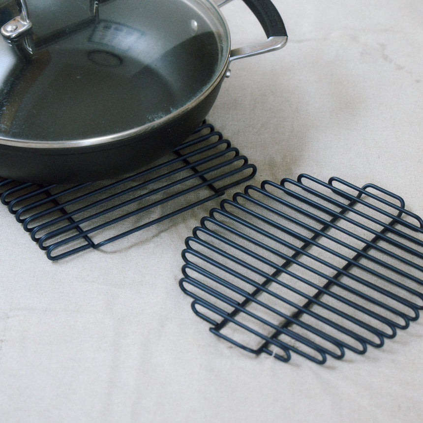 Raund Trivet　(midium) ステンレス製 ワイヤー鍋敷き 丸