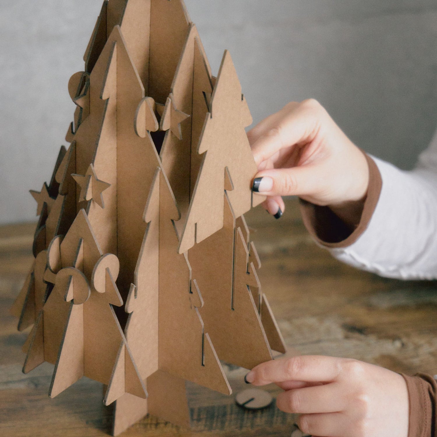 ペーパークラフト クリスマスツリー