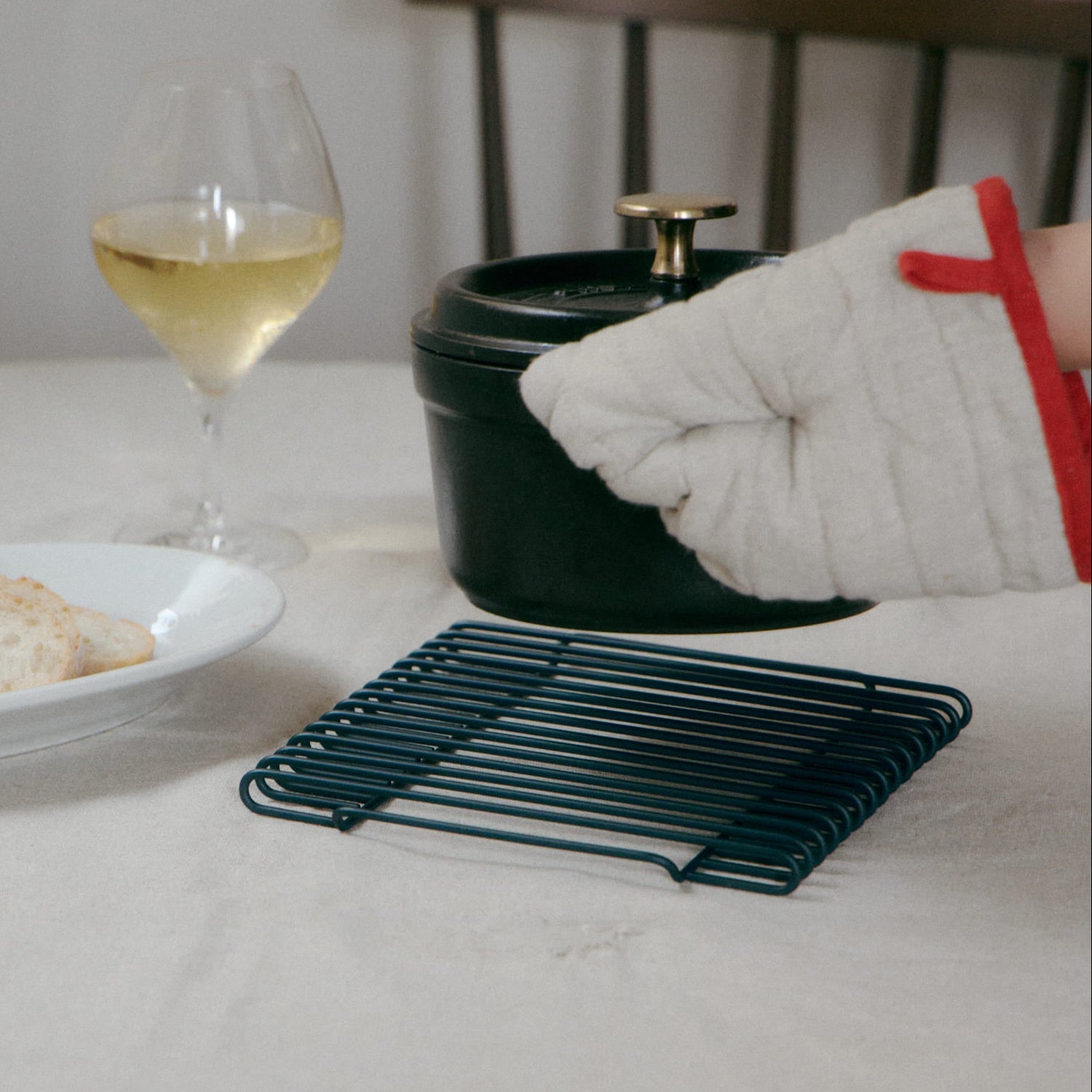 Square Trivet｜ワイヤー鍋敷き 四角