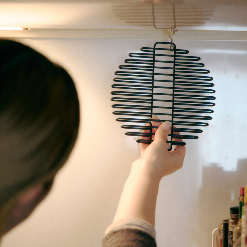 Raund Trivet　(midium) ステンレス製 ワイヤー鍋敷き 丸