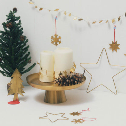 ブラスワイヤースター