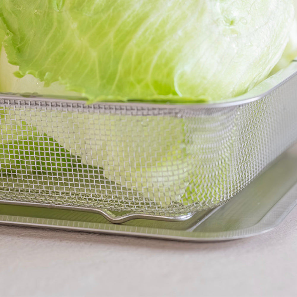 システムバット&amp;下ごしらえ角ザル セット