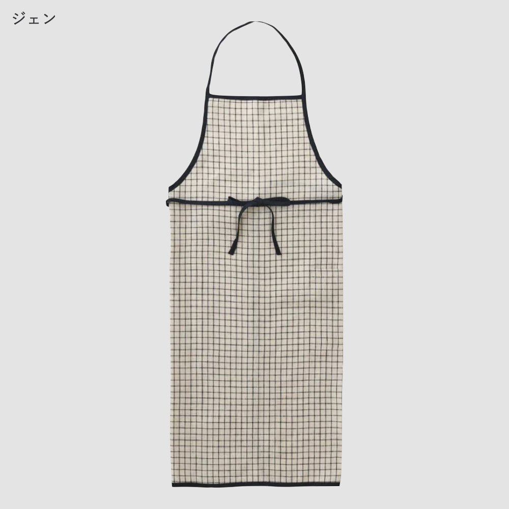 リネンパイピングエプロン