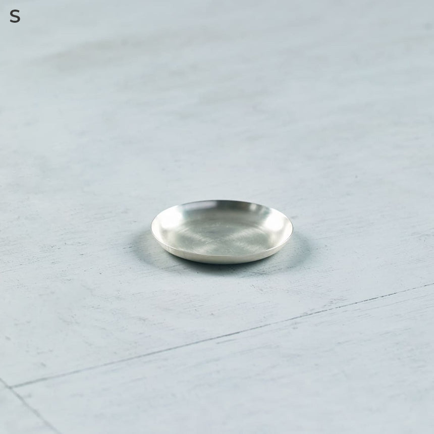 シルバープレイテッドプレート 円形