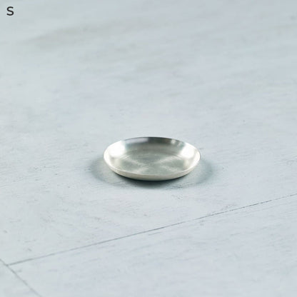 シルバープレイテッドプレート 円形