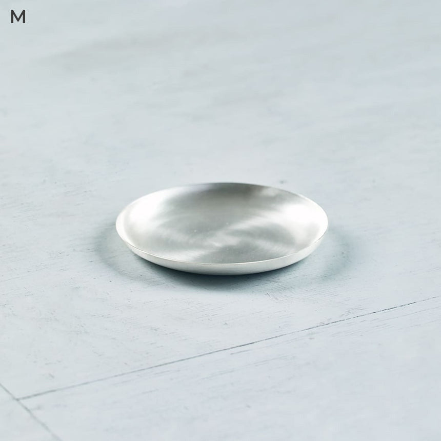 シルバープレイテッドプレート 円形