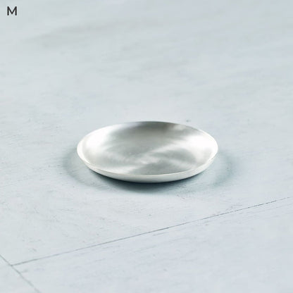 シルバープレイテッドプレート 円形