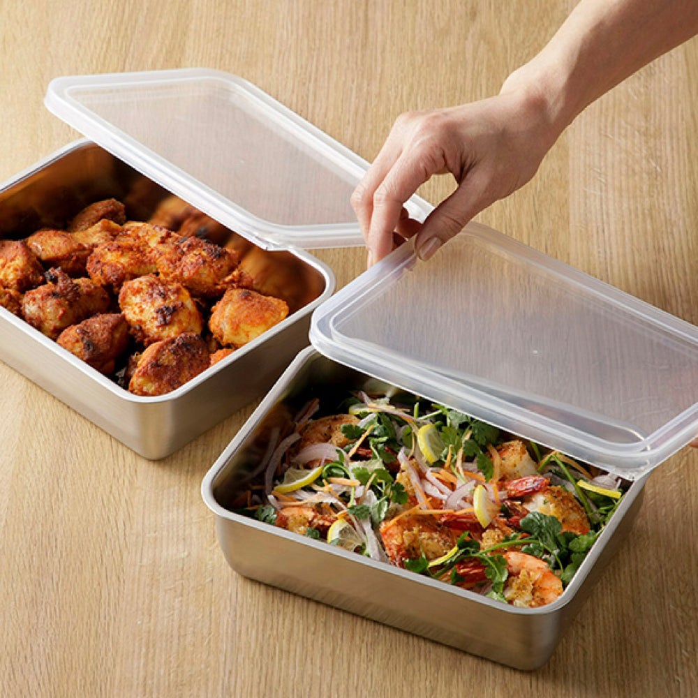 システムバット&amp;下ごしらえ角ザル セット