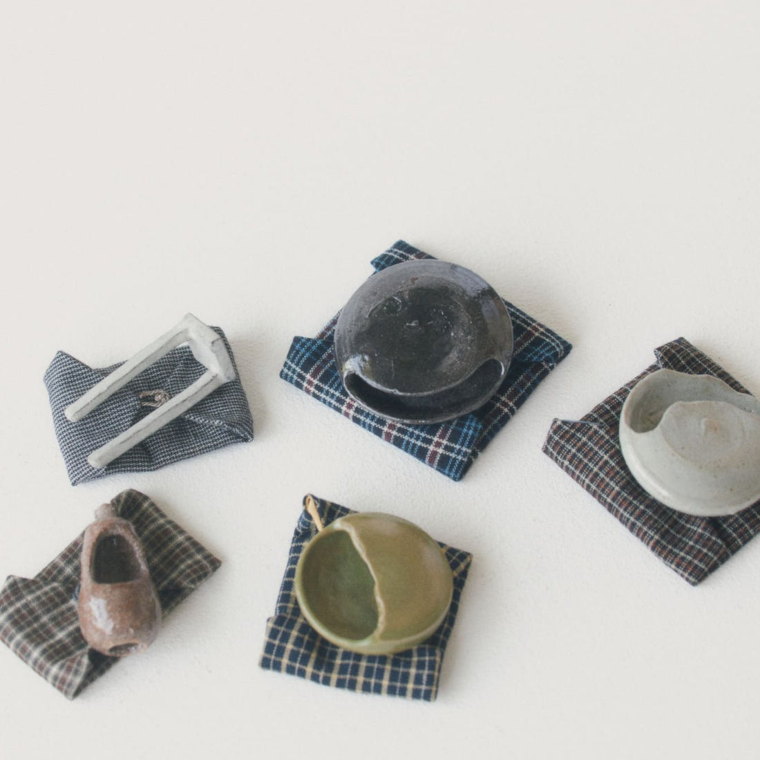 中島完 茶巾入れ 袋付き