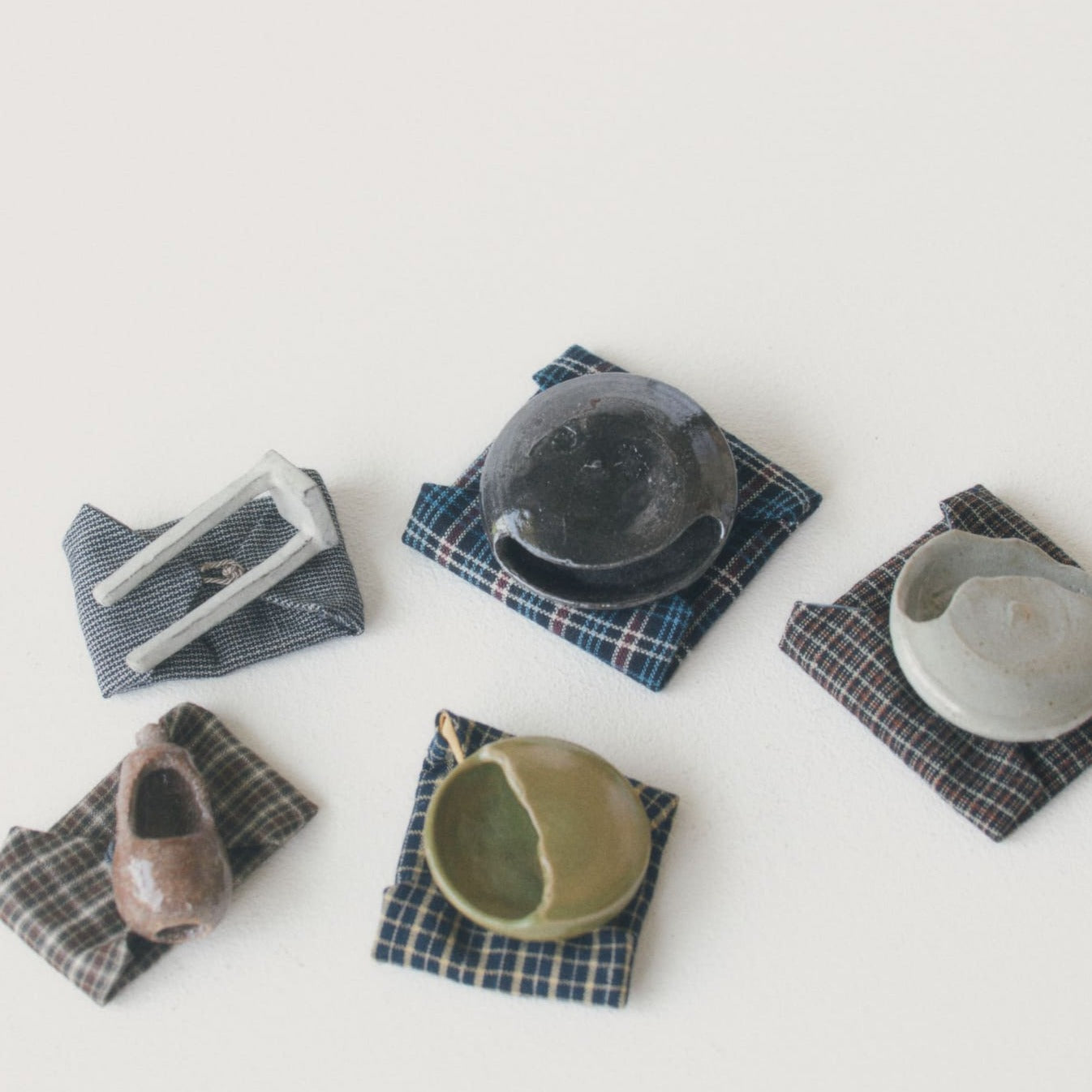 中島完 茶巾入れ 袋付き