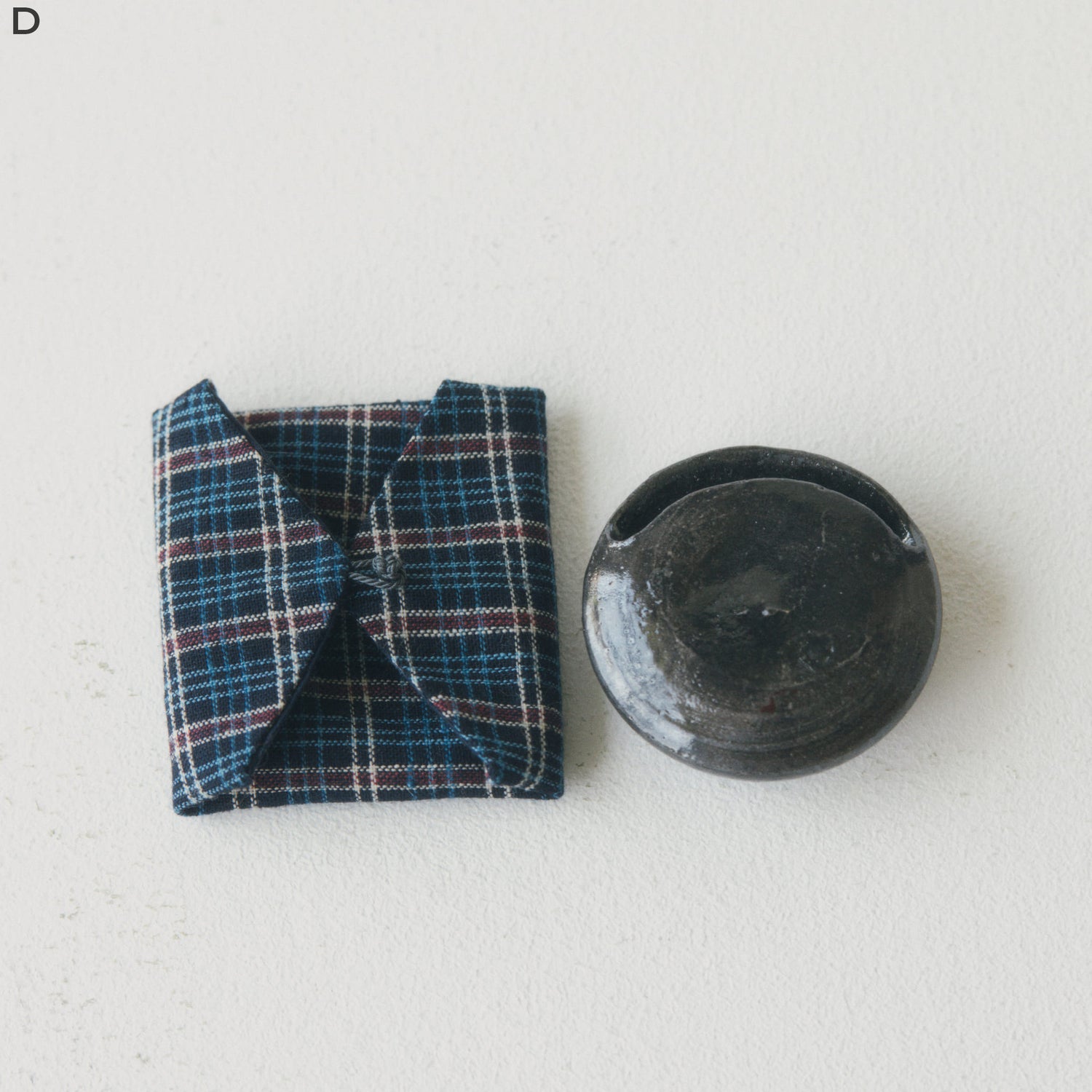 中島完 茶巾入れ 袋付き