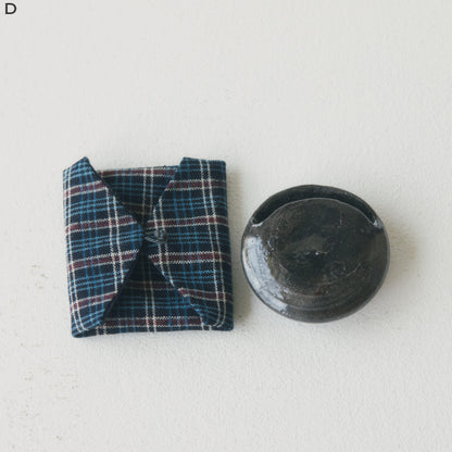 中島完 茶巾入れ 袋付き