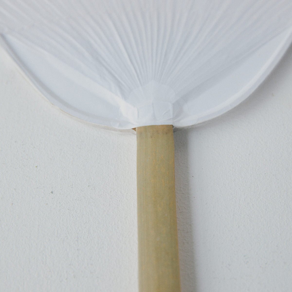 八寸竹白うちわ