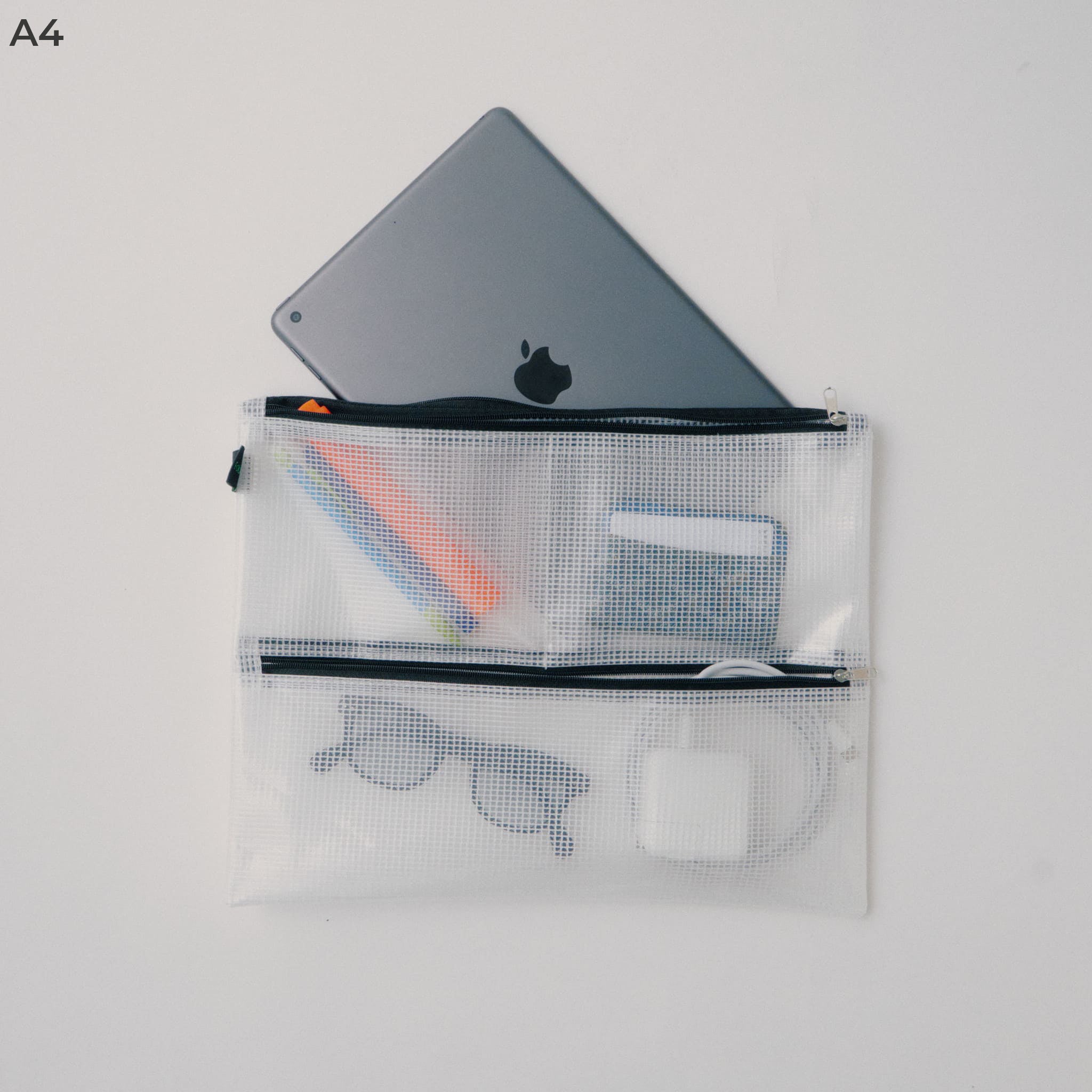 FolderSys Multi Compartment Zip Bag – JINNAN HOUSE