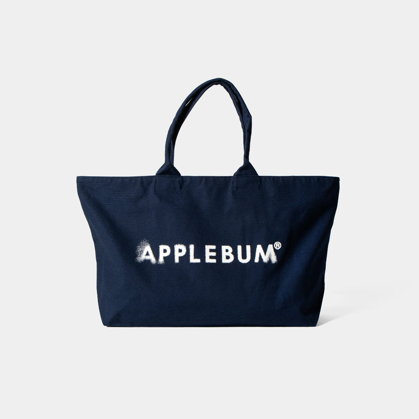 Blurry Logo Zip Totebag [TiEDYE FREAK] [Navy]