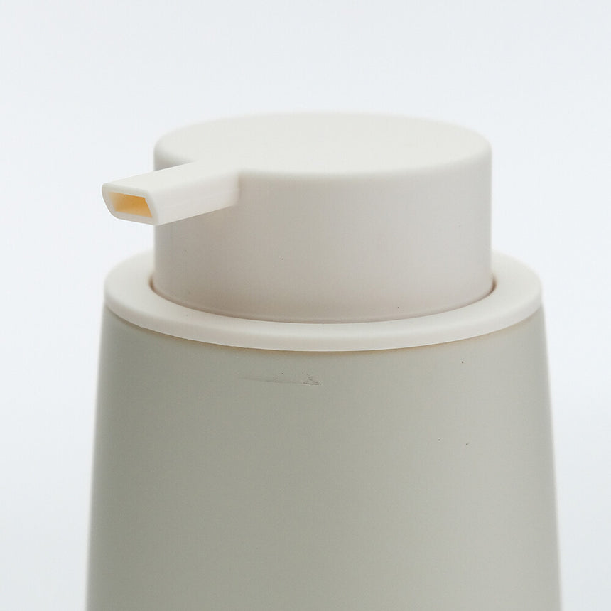 マットな質感のソープディスペンサー 泡タイプ/陶器