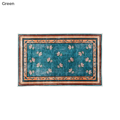 Washable Rug "Hibiscus Syriacus"