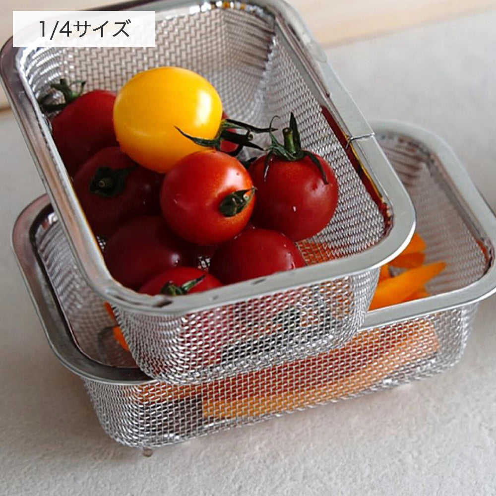 システムバット&amp;下ごしらえ角ザル セット