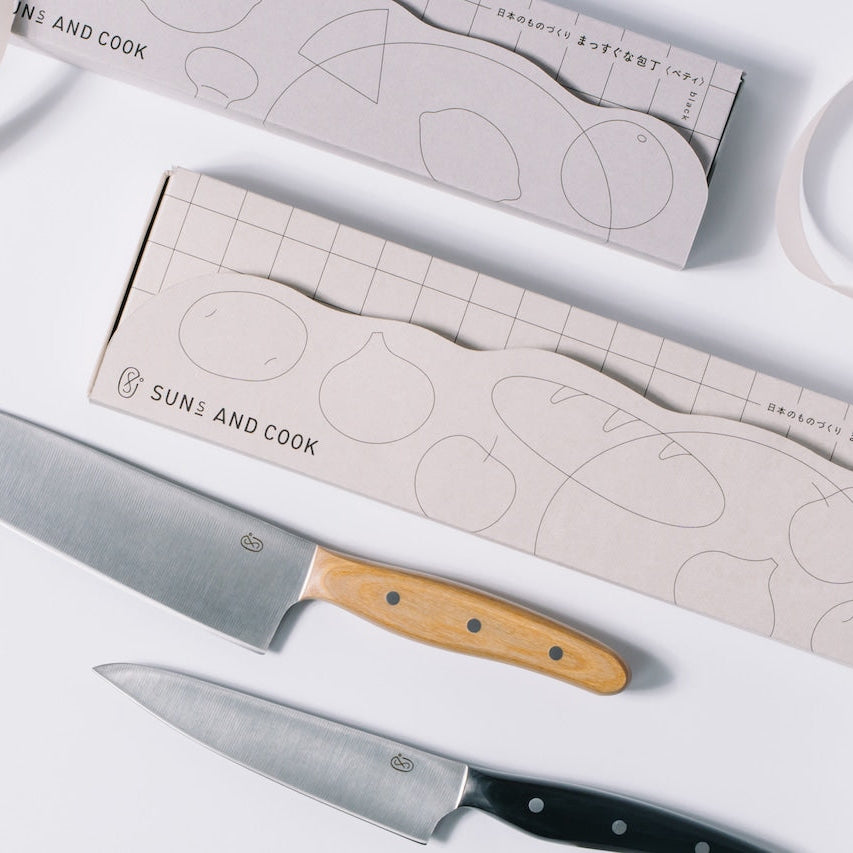 まっすぐな包丁｜ペティナイフ