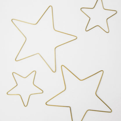 ブラスワイヤースター